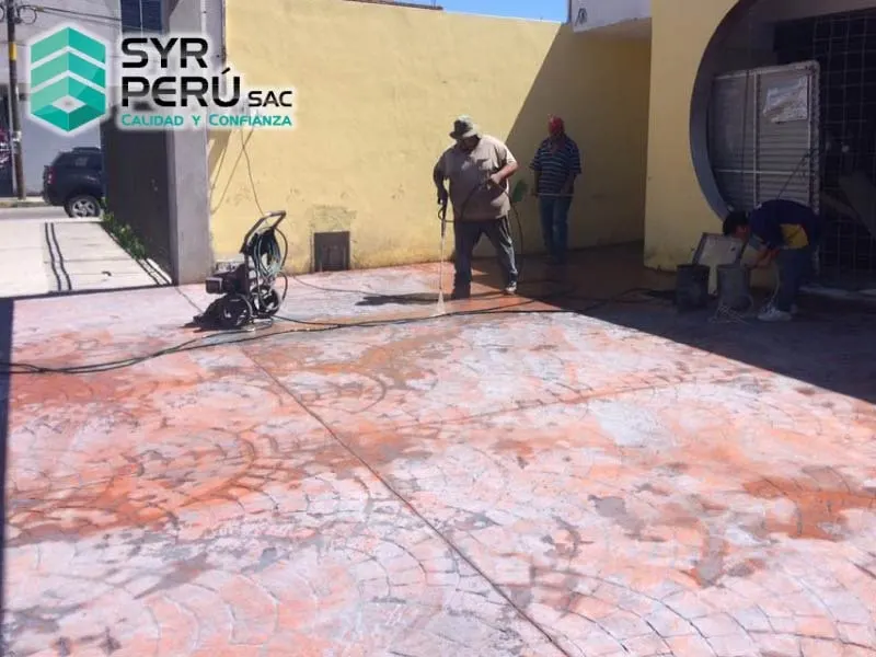 LAVADO DEL CONCRETO