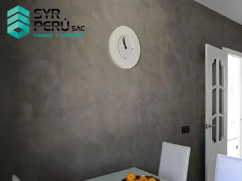 MICROCEMENTO EN PARED
