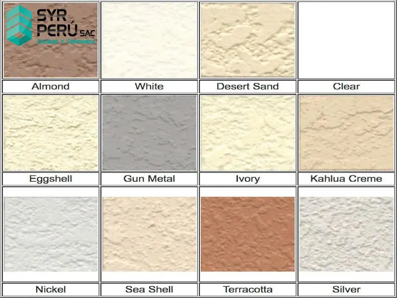 PALETA DE COLORES DE SPRAY DECK 